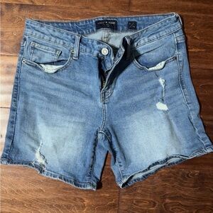 Lucky Brand Distressed Blue Jean Shorts